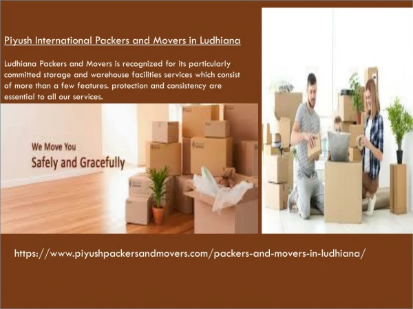 Top Movers and Packers Ludhiana