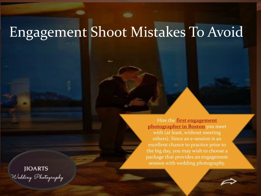 engagement shoot mistakes to avoid