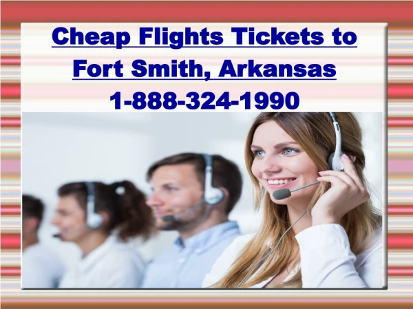 Cheap Flights Tickets to Fort Smith, Arkansas