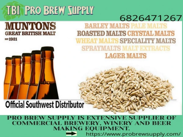 Find High Quality Adjuncts Products from Online Store | TBI Pro Brew Supply