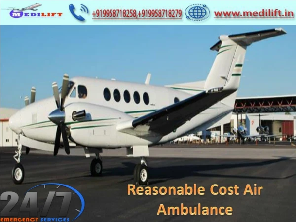 Now Get Hi-Tech Air Ambulance Service in Vellore