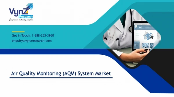 Global Air Quality Monitoring System Market Reaching USD 5.5 Billion by 2024