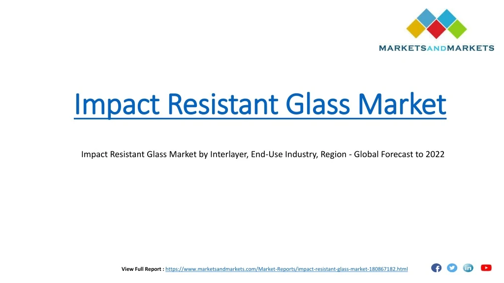 impact resistant glass market