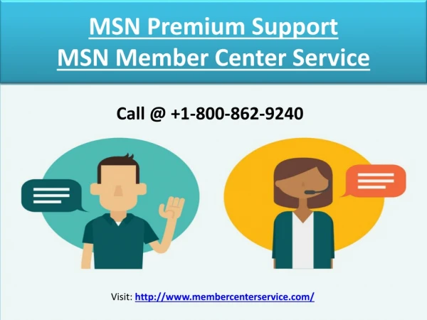 MSN Premium Support | MSN Member Center Service