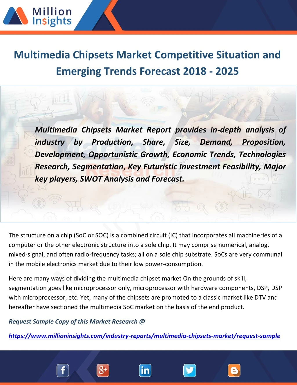 multimedia chipsets market competitive situation