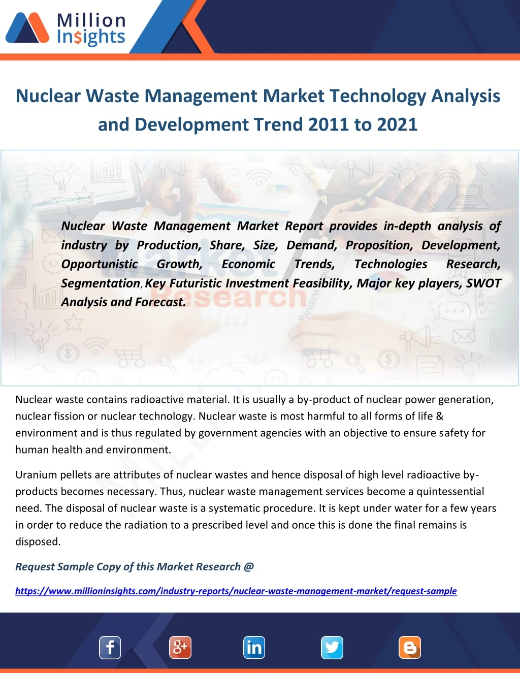 nuclear waste management market technology