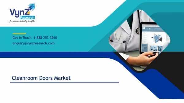 Cleanroom Doors Market Size, Share, Growth, Demand and Forecast 2024