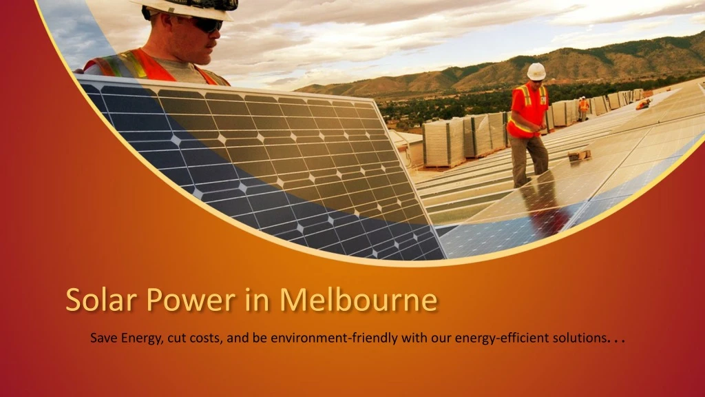 solar power in melbourne
