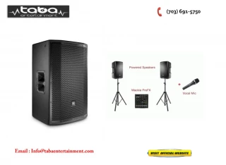 Sound System & Equipment Rental Maryland - slide 1