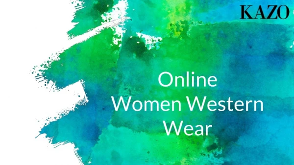Buy Women Western Wear online