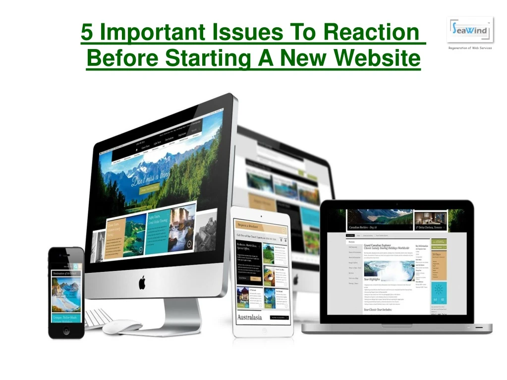 5 important issues to reaction before starting
