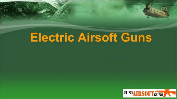 Best Electric Airsoft Gun