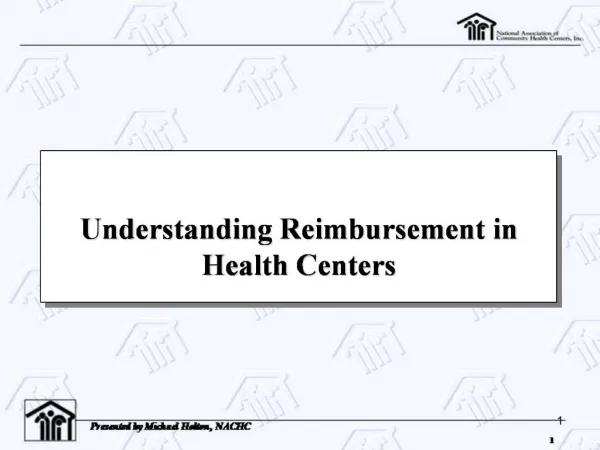 Understanding Reimbursement in Health Centers