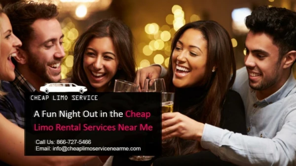A Fun Night Out in the Cheap Limo Rental Services Near Me