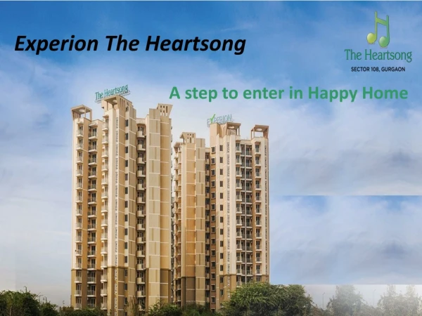Experion The Heartsong in Dwarka Expressway Sector-108, Gurgaon