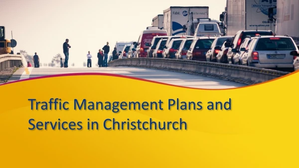 Traffic Management Plans and Services in Christchurch New Zealand