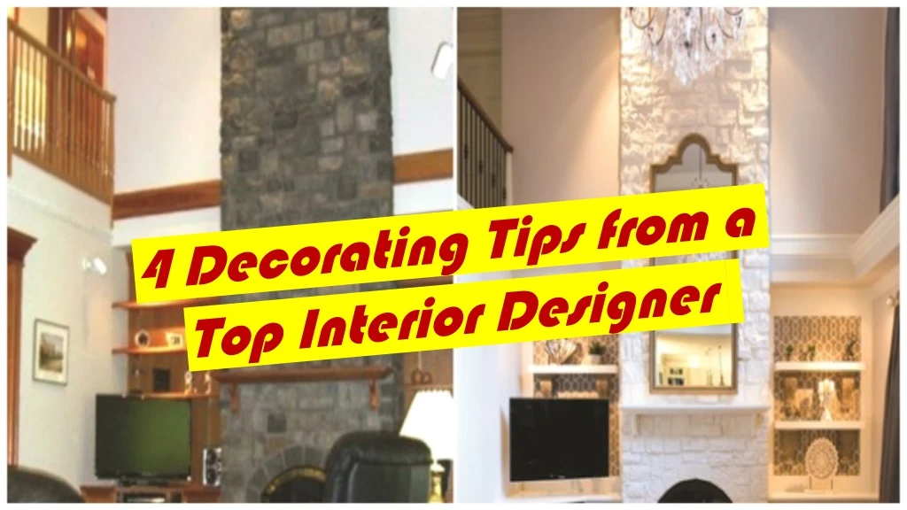 4 decorating tips from a top interior designer