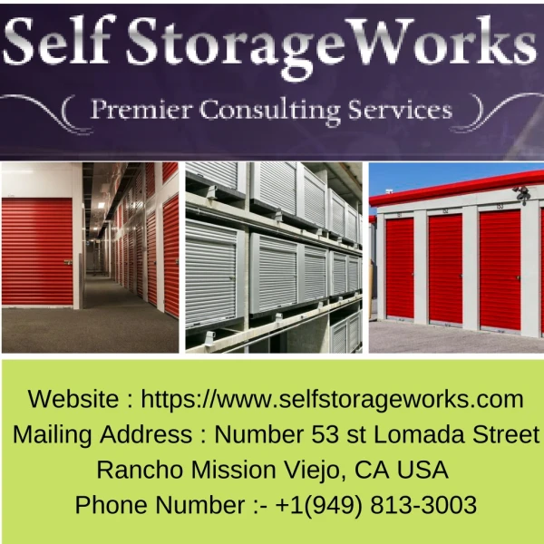 Self Storage Management | Self Storage Works