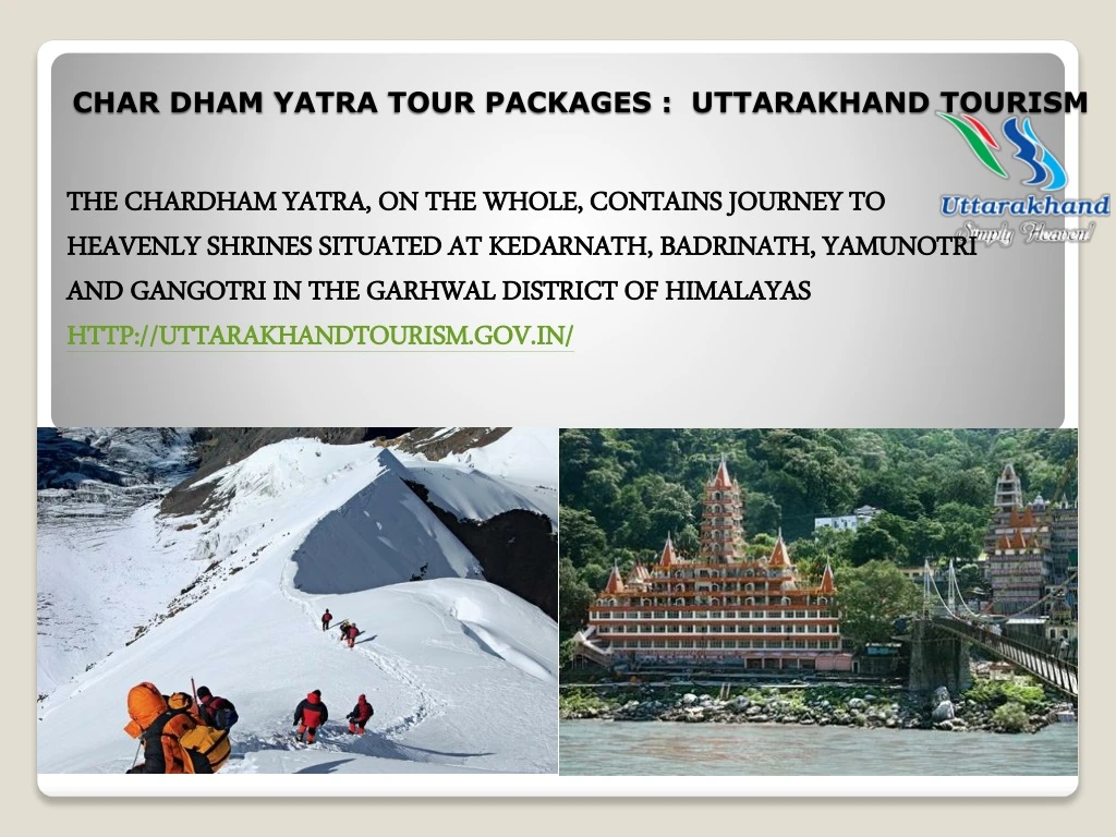 char dham yatra tour packages uttarakhand tourism