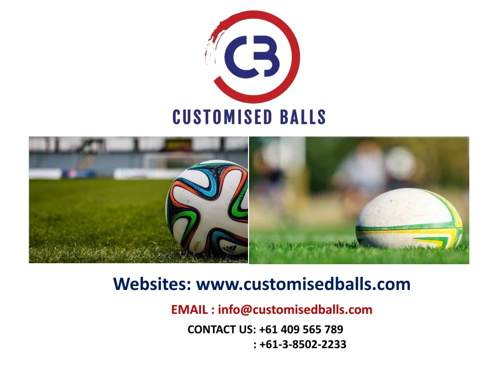 websites www customisedballs com