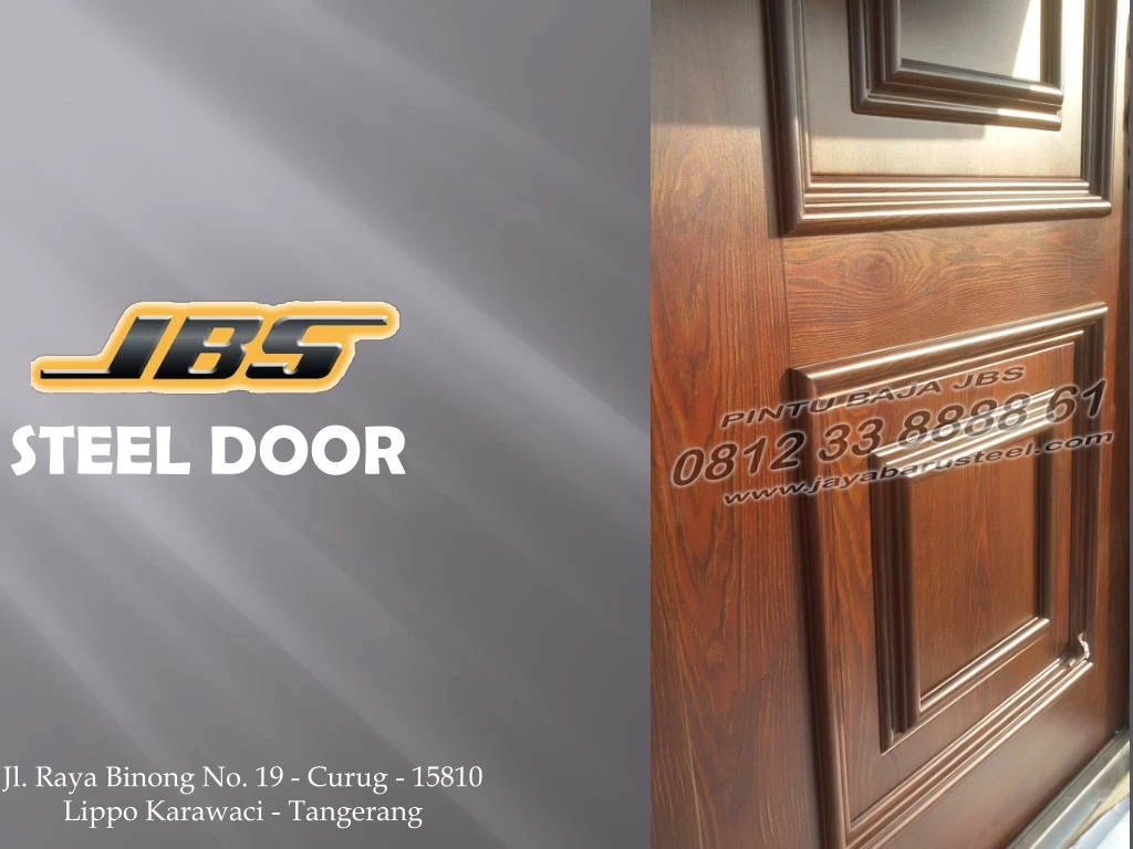 steel door