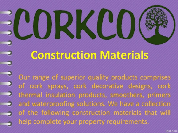 Construction Materials