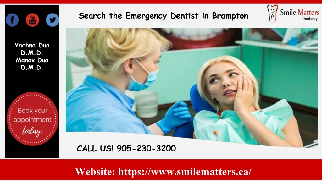 search the emergency dentist in brampton
