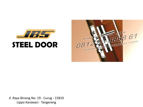 steel door