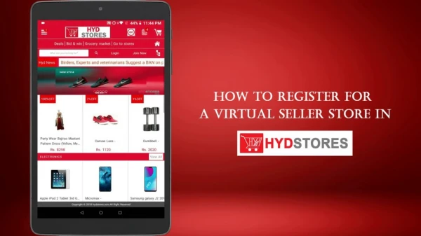 How to Become an Online Seller in Hyderabad at Hydstores