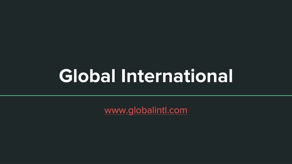 global international