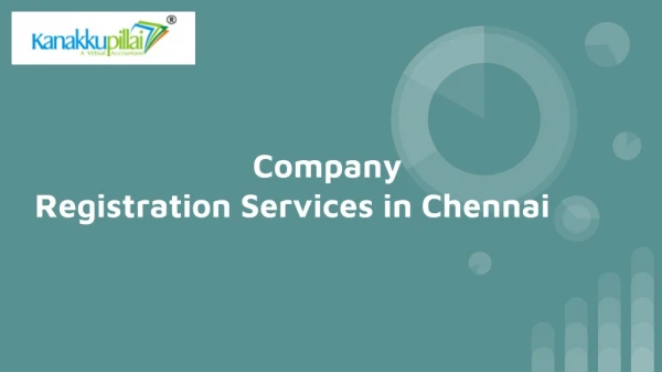 Company Registration Services in Chennai