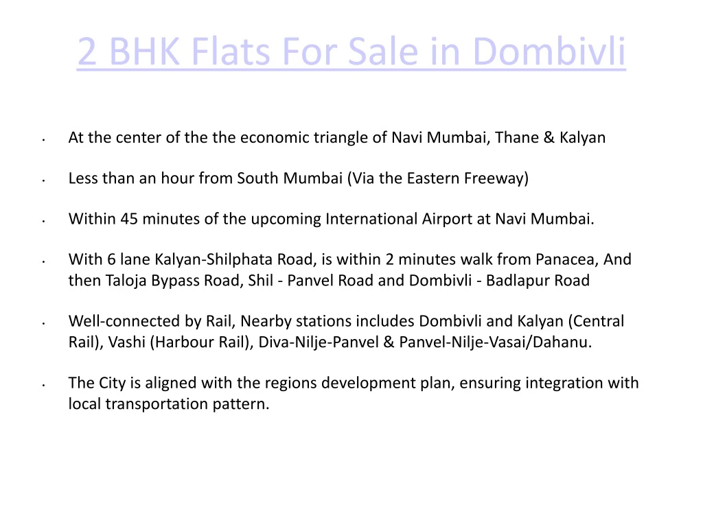 2 bhk flats for sale in dombivli