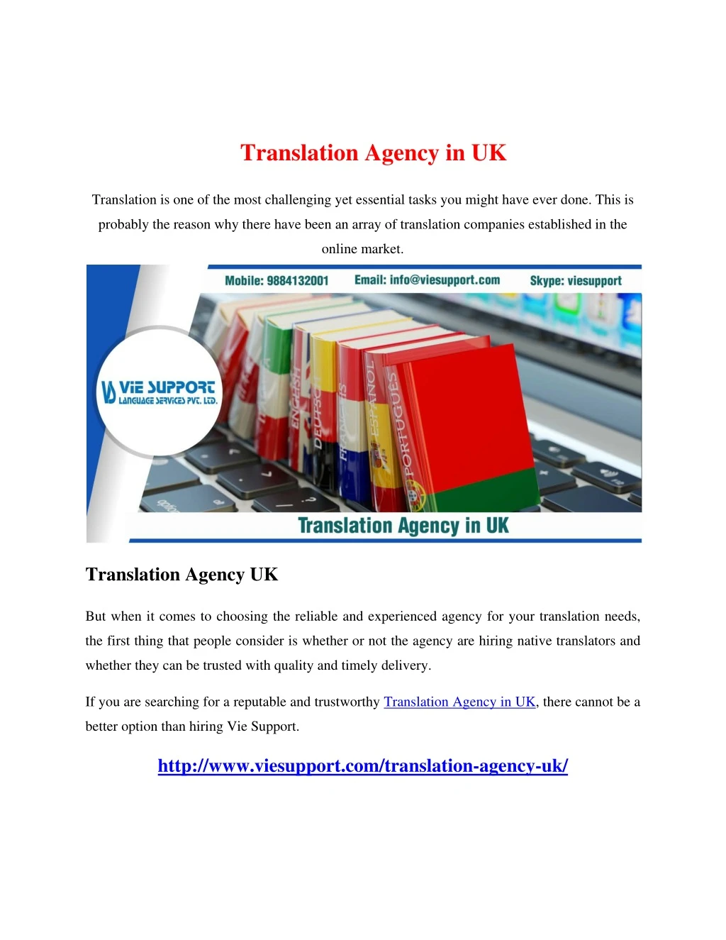 translation agency in uk