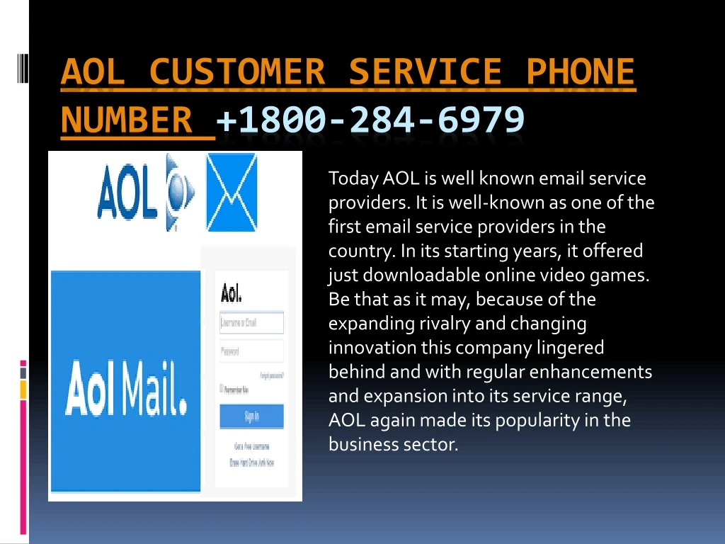 aol customer service phone number 1800 284 6979
