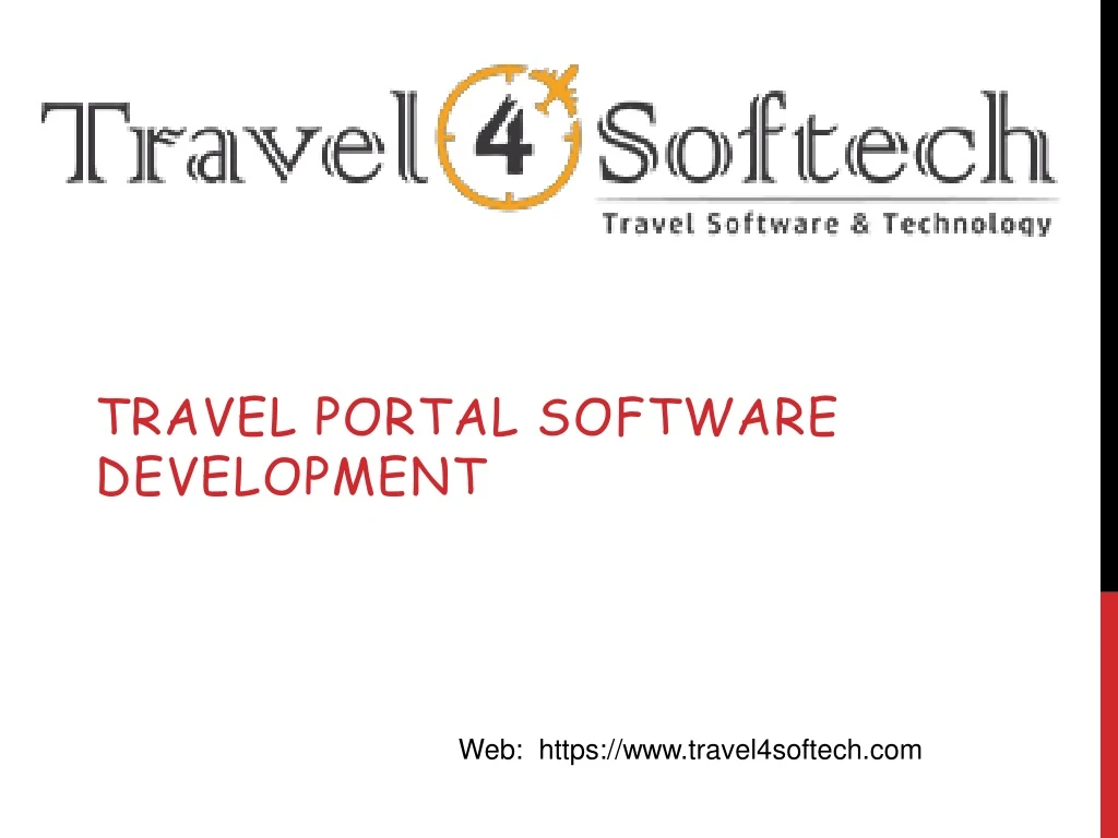 travel portal software development