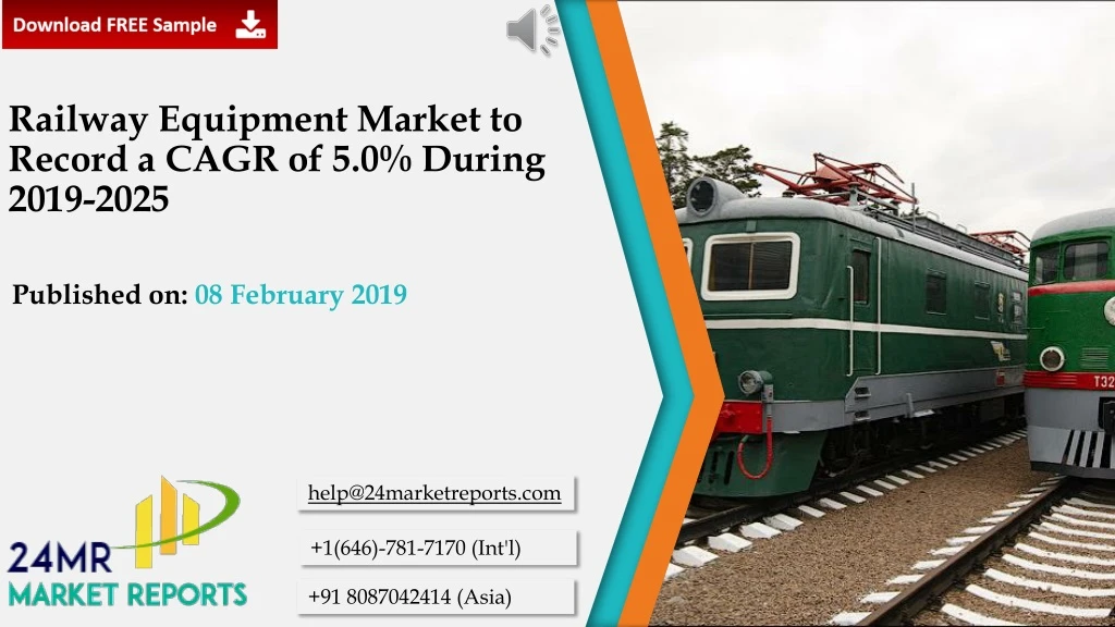 railway equipment market to record a cagr of 5 0 during 2019 2025