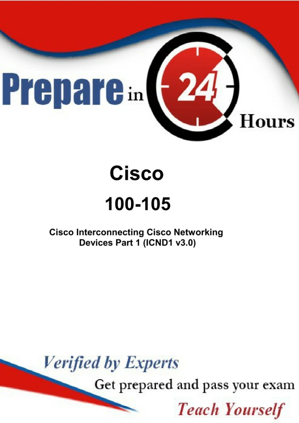 100% Validated Cisco 100-105 Dumps | Realexamdumps.com