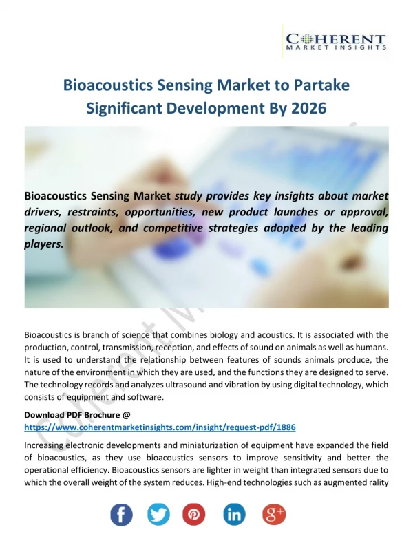 Bioacoustics Sensing Market Enhancement and Growth Rate Analysis 2026