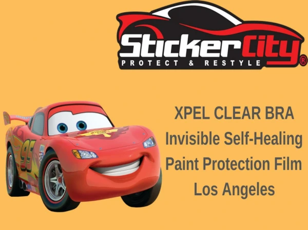 Paint Protection Film Los Angeles | Sticker City