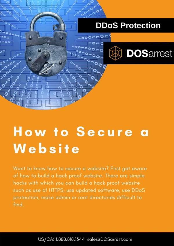 How to secure a website