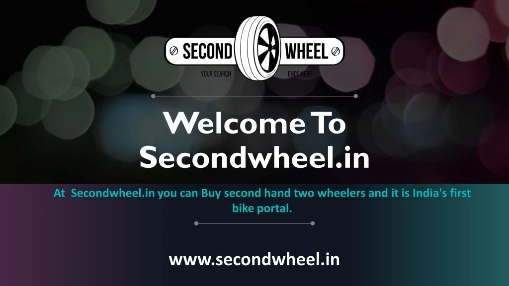 welcome to secondwheel in