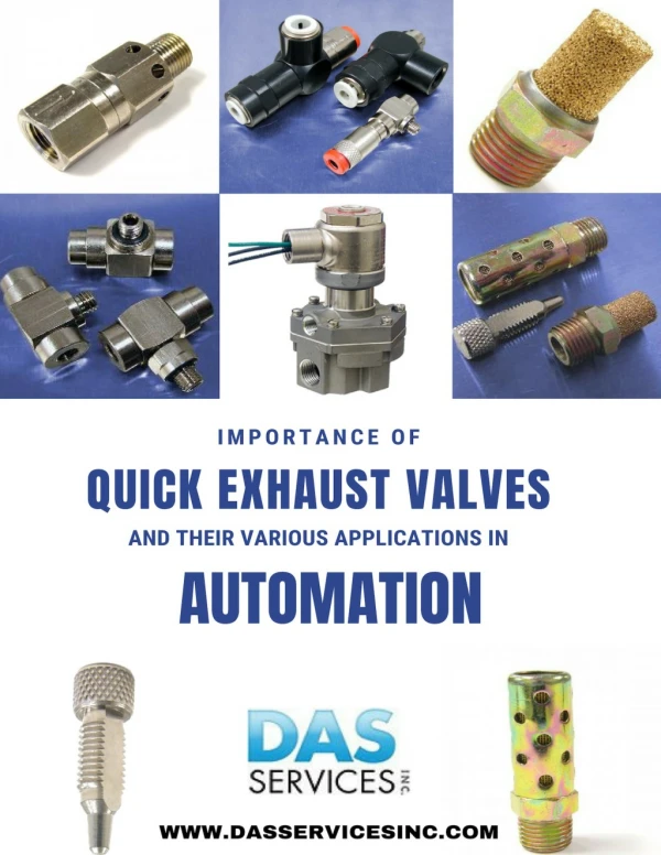 Quick Exhaust Valves: Importance & Applications in Automation