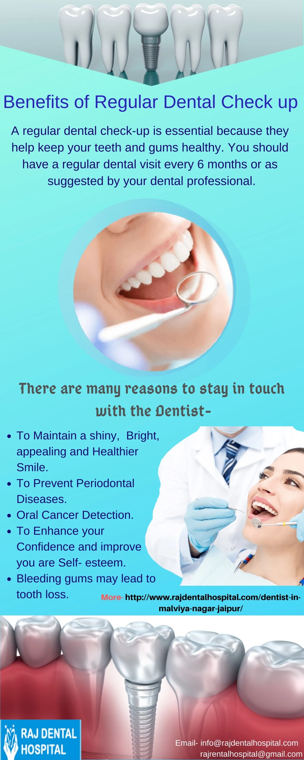 benefits of regular dental check up