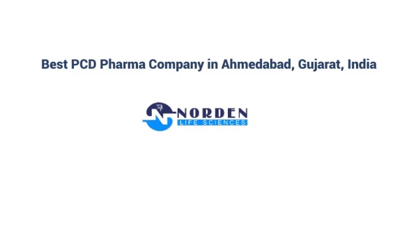 Best PCD Pharma Company in Ahmedabad