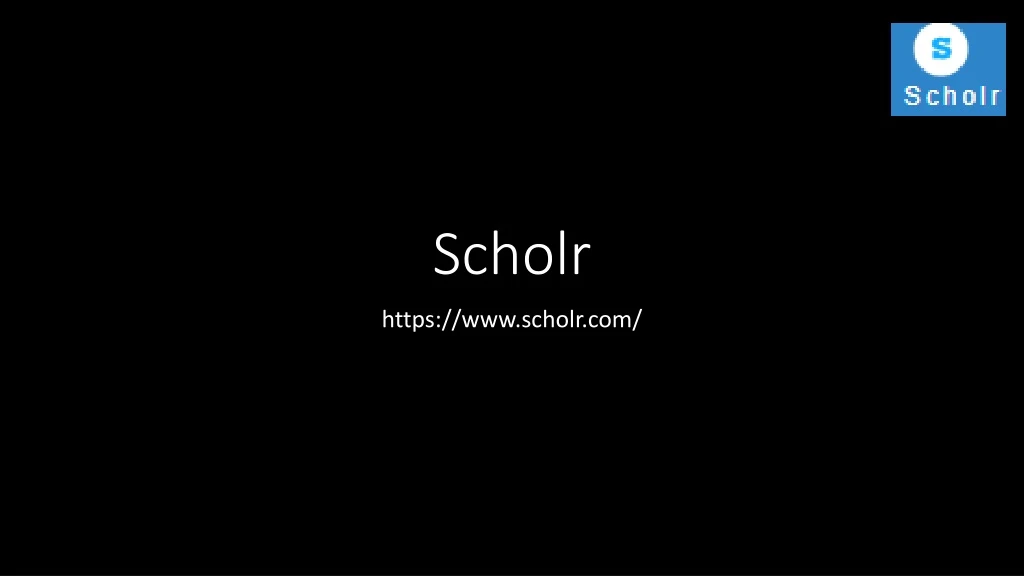 scholr