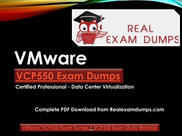 An Incredibly Easy Method to Pass VMware VCP550 | Realexamdumps.com