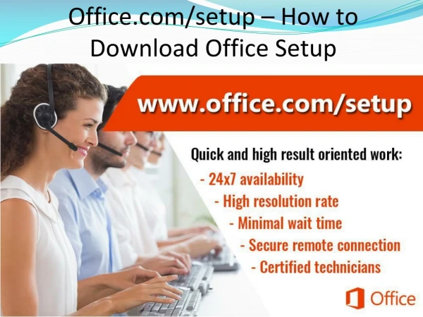 office.com/setup - How to Download, Install and Activate Office Setup