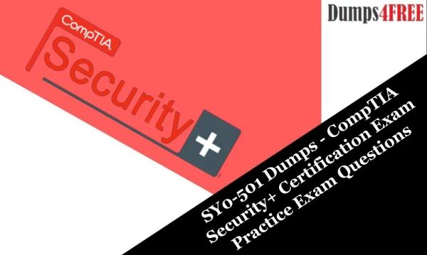 How Can I pass my CompTIA SY0-501 Exam?
