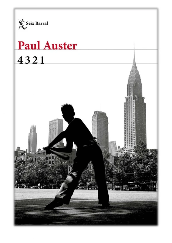 [PDF] Free Download 4 3 2 1 (Versión española) By Paul Auster