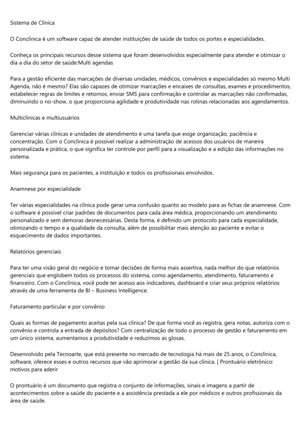 sistema de cl nica